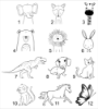 Afbeeldingen van Led lampje met dier